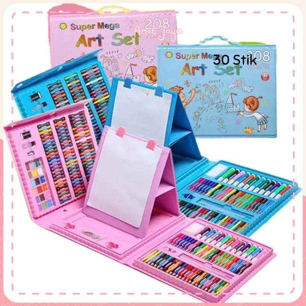 

Termurah AJSSTORE Crayon Set Mewarnai dan Melukis Art Set isi 208 pcs Promo