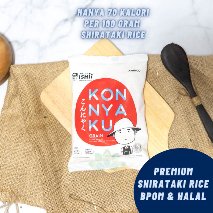 

Shirataki Rice Konnyaku / Shirataki 250 Gr Chiajoy Untuk Diet