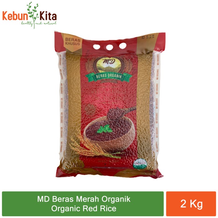 

Md Organic Red Rice - Merah Organik 2 Kg