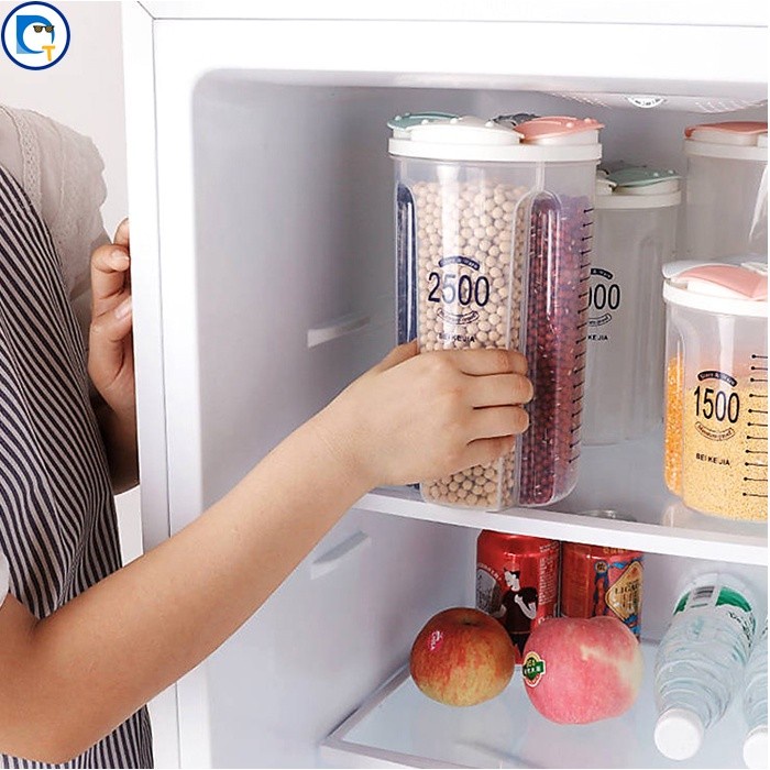 

Toples Wadah Penyimpanan Sereal Serbaa Food Container 4 Slot