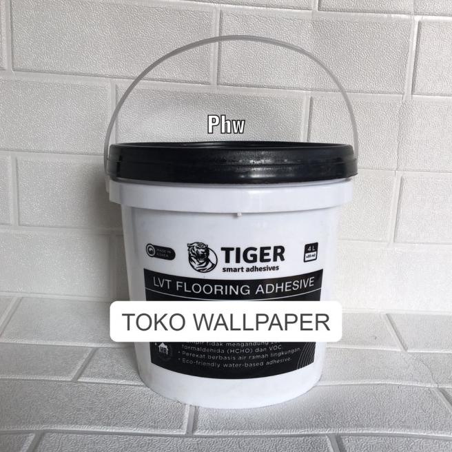  LEM VINYL FLOORING TIGER ULTRA 700 LEM KOREA BERKUALITAS 4 LITER - Murah