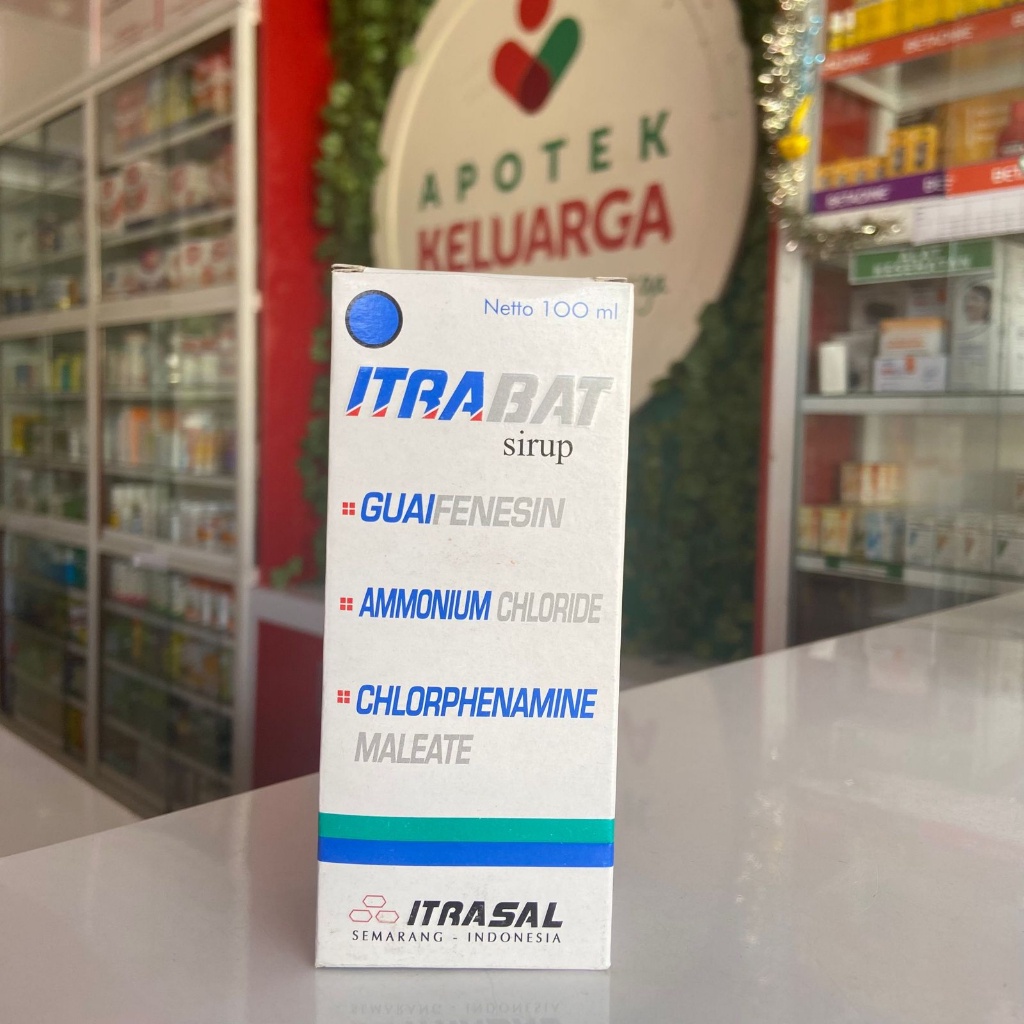 Itrabat Sirup 100 ml #batuk #alergi #dahak- APOTEK LEGAL