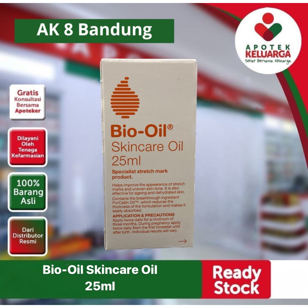 BIO OIL 25 ML #MINYAK UNTUK STRETCH MARK- APOTEK LEGAL