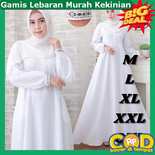 Abaya Dewasa Lenaran Mewah Elegant Gemis Muslim Terbaru Termurah Gwmis Pengajian Murah Impor Gamis M