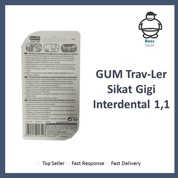 Sikat Gigi Interdental Otrho Sela Gigi Behel Gum