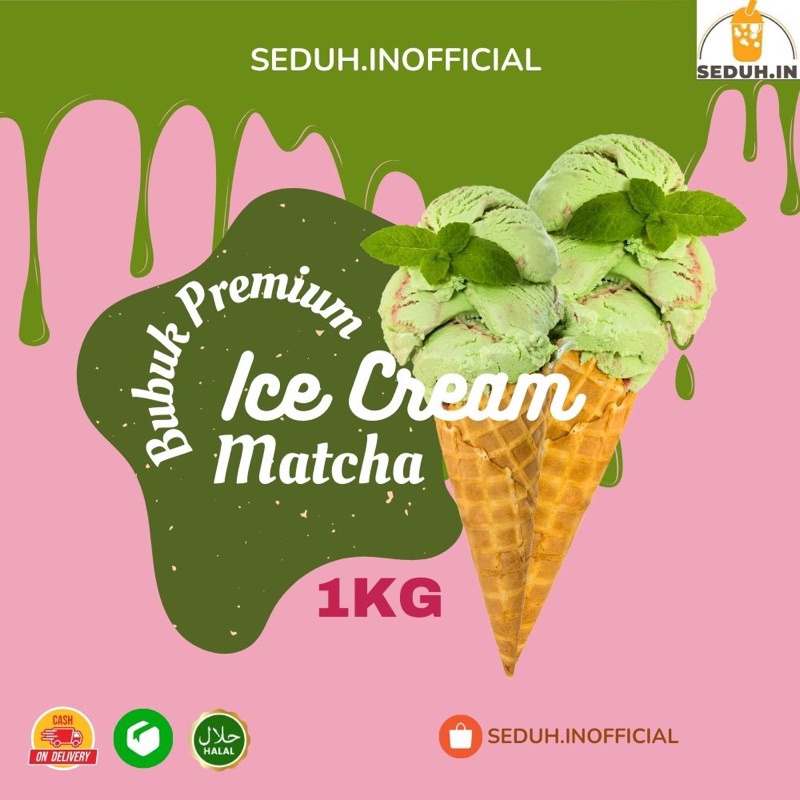 

Matcha Jasne 1Kg / Bubuk Prex Ice Cream