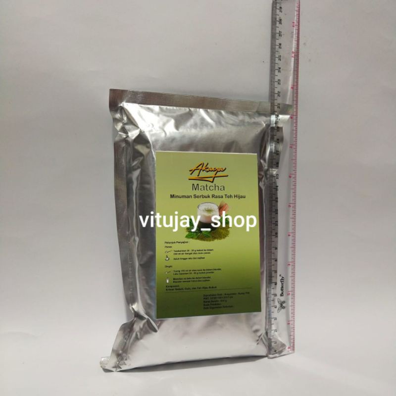 

Green Tea Matcha Akaya 500 Gram Bubuk Numan