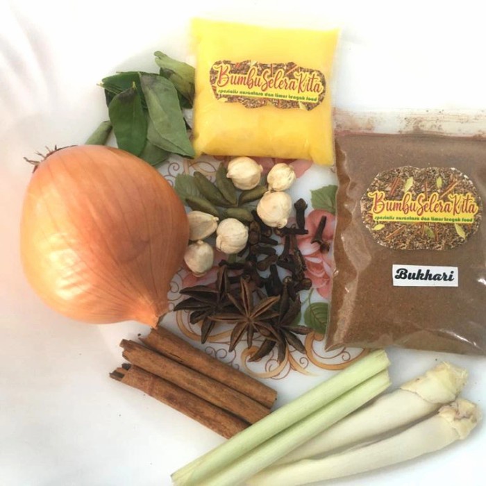 

Bumbu Nasi Bukhari + Minyak Samin Untuk Uk 2 Kg
