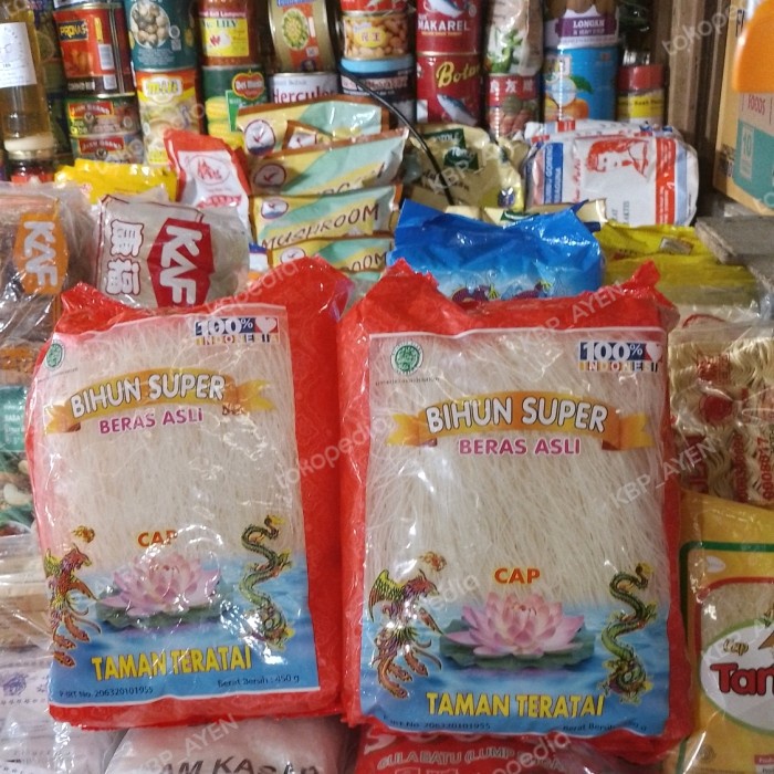 

Bihun Super Asli Merek Taman Teratai 450Gr