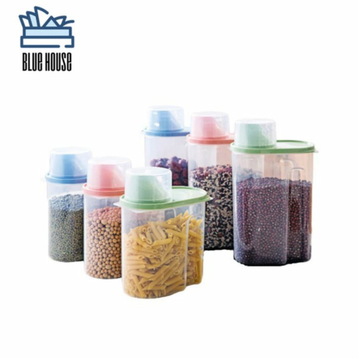 

Bhouse - Toples Tempat Penyimpanan Makanan Kacang Serbaa