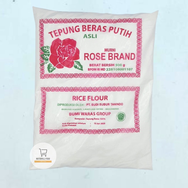 

Tepung Rose Brand 500Gram Rice Flour