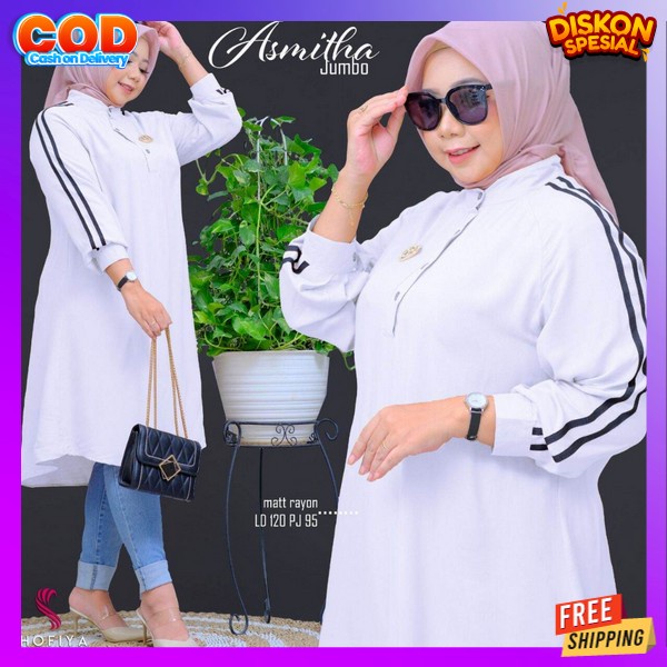 Tuniq Model Terbaru Hem Panjang Wanit Tinik Pakaian Formal Wnt Dewasa Tunix Lebaran Midi Dres Eanita