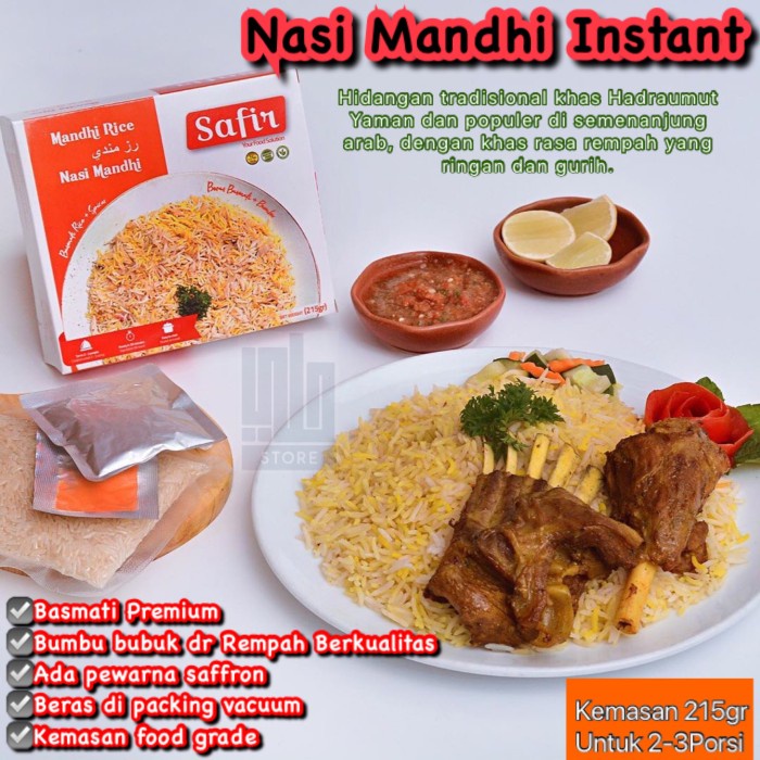 

Safir Mandi Paket Basmati Bumbu Nasi Mandi Mandhi Mandi Hemat
