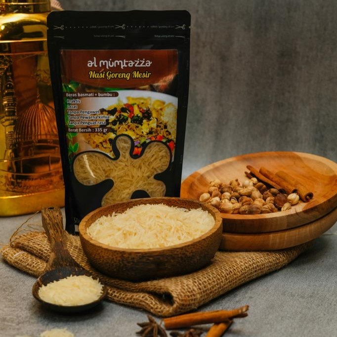 

Al Mumtazza Nasi Goreng Mesir Basmati Instan 350Gr Pack