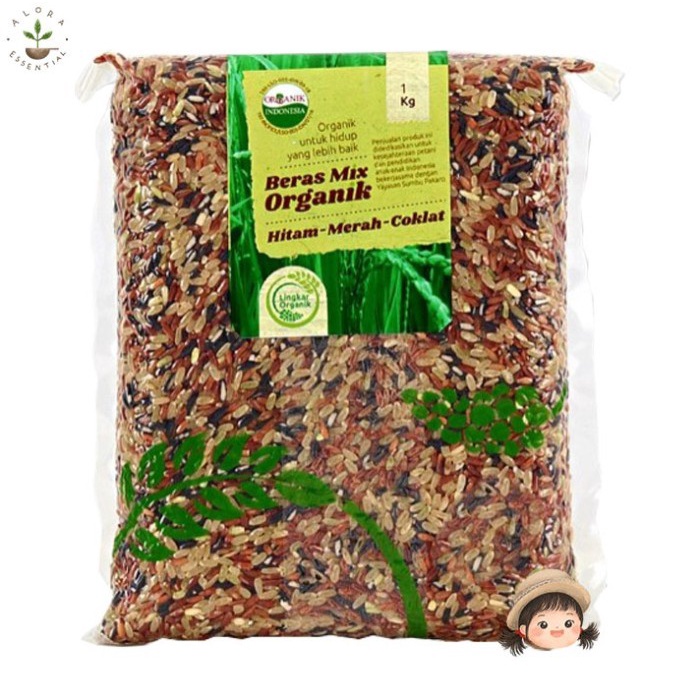 

Lingkar Organik Mix Organik 1Kg - Hitam Merah 1Kg