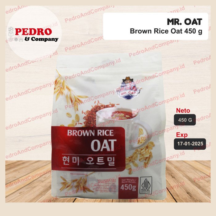 

Mr Oat Brown Rice Oat Australia 800 Gram Merah Cereal Sereal Oat