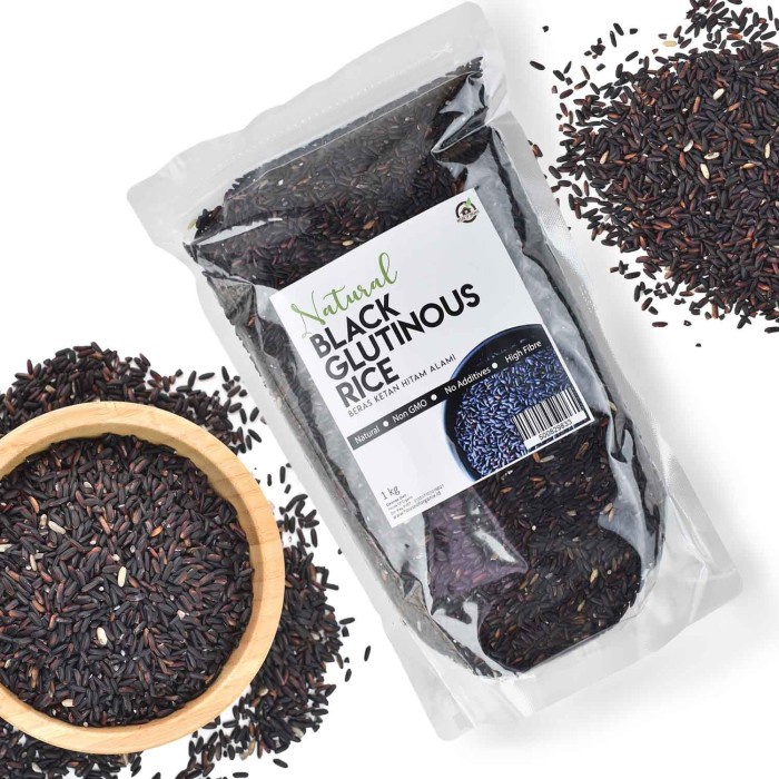 

House Of Organix Natural Black Glutinous Rice/ Ketan Hitam 1 Kg