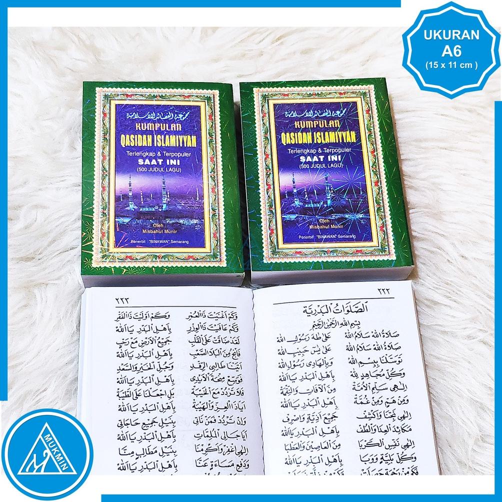 Buku kumpulan qasidah terpopuler lengkap 500 judul lagu | Qosidah islamiyah