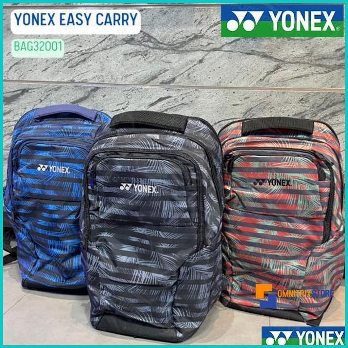 Tas Raket Badminton Yonex Backpack Explorer Plus+ SUNR 32001C Black - [OMX]