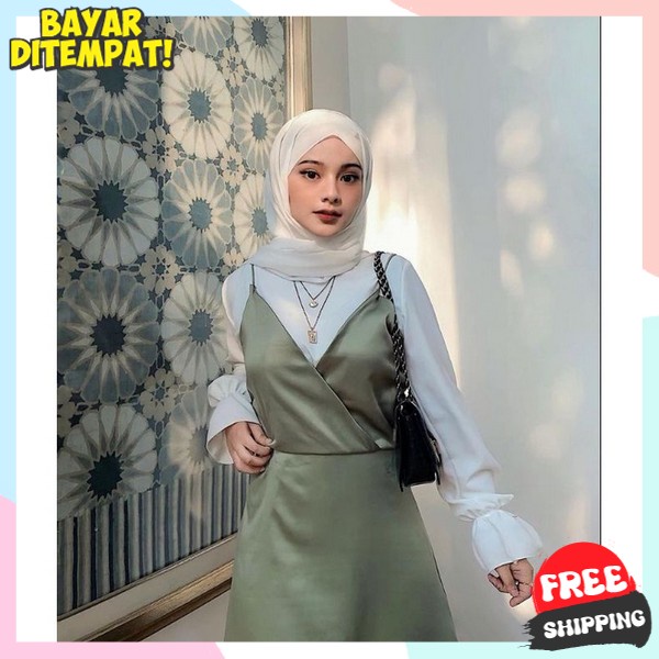 Baj Gamis Lengan Pnjng Murah Famis Pesta Kondangan Ghamis Deres Remaja Model Terbaru 2024 Pakean Dre