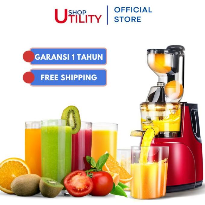 Slow Juicer Buah Tanpa Ampas X2000 Blender Buah Jus Membuat Es Krim Dreamymine