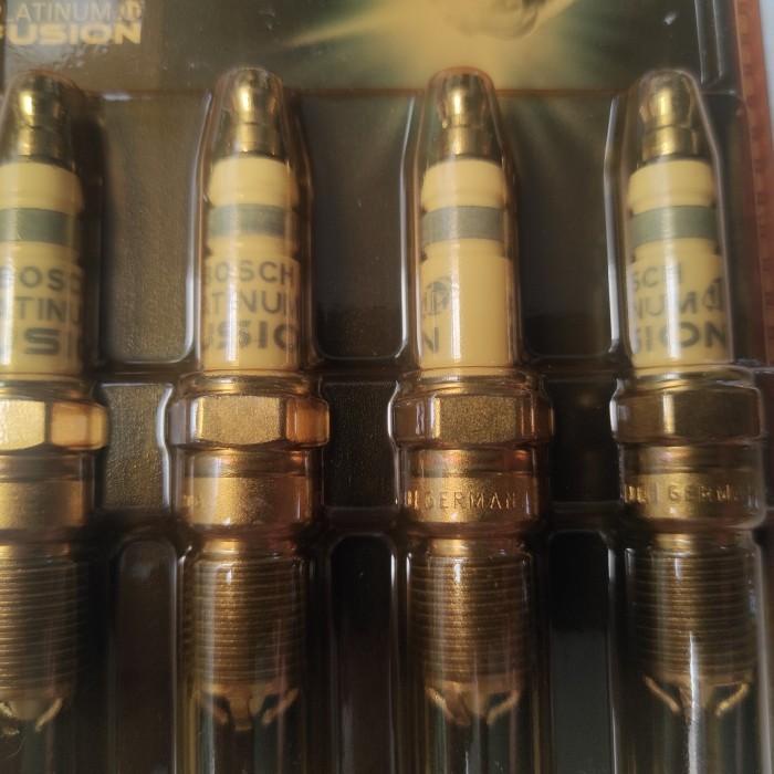 BUSI BOSCH PLATINUM FUSION F12-4 HGR7DQI MOBIL BMW MERCEDES VW MIN 4 .