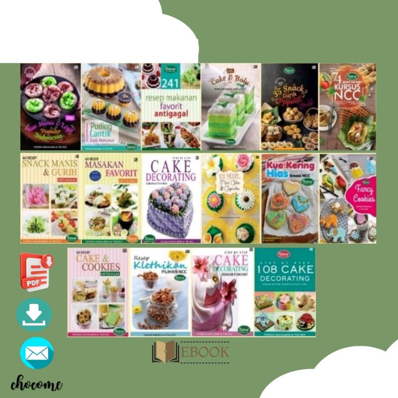 [Indonesia] KOLEKSI FATMAH BAHALWAN Kue Manis & Legit Populer Indonesia, 241 Resep Makanan Favorit A