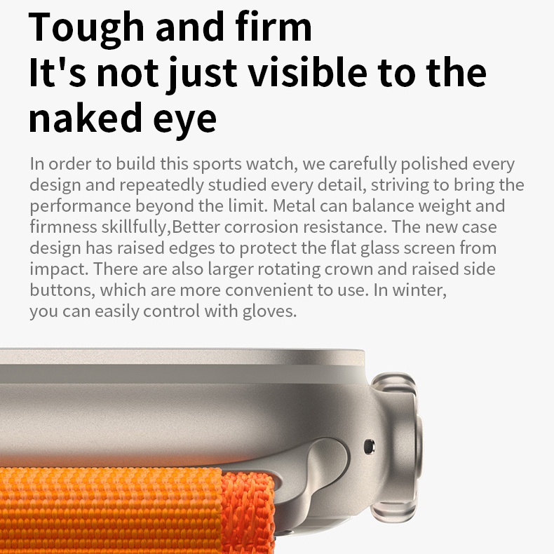 High-End Smartwatch, 12 Bulan Garansi Jam Tangan Pintar Smartwatch Pria/Wanita S8 Ultra Max Series8