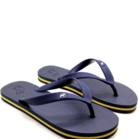 Sandal Panama / Sendal Jepit Pria Biru Tua / Sendal Pantai