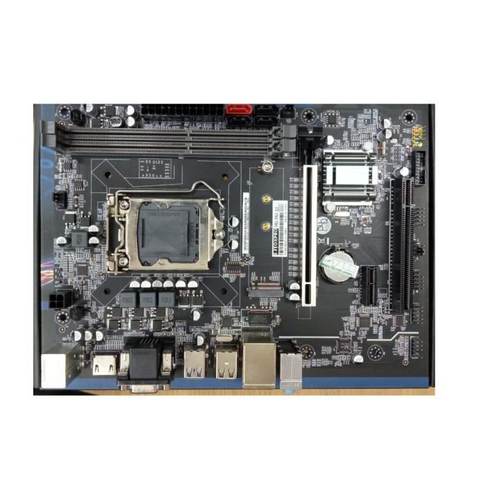 MOTHERBOARD EFFOXPRO H61 MLX USB 3.0 GARANSI 3 TAHUN TUKAR BARU