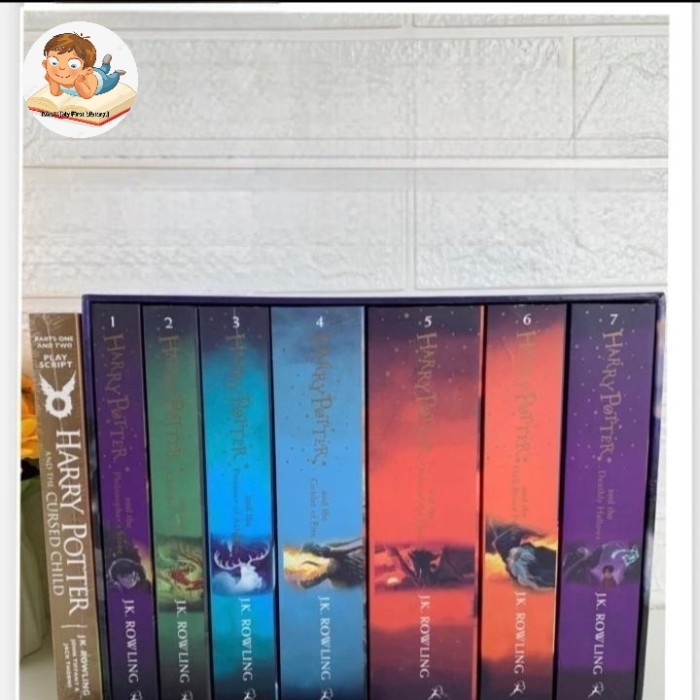 

Harry potter box set 1-8 buku harrypotter book Inggris