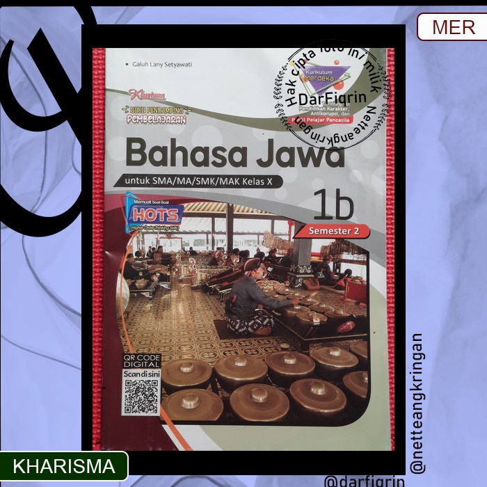 LKS Bahasa Jawa Kelas 10 11 Semester 2 SMA/MA KURMER Kurikulum Merdeka-Kharisma-HOTS-Galuh