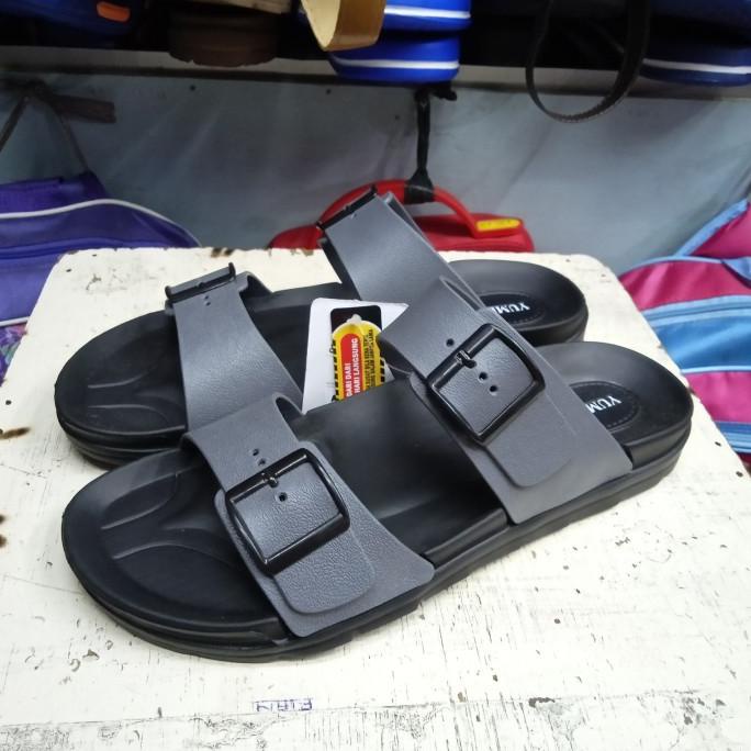 Sandal Pria Sandal Karet Sandal Slop Yumeida