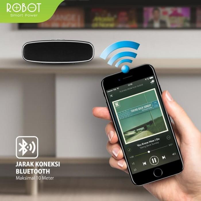Robot Rb210 Speaker Bluetooth Support Flashdisk & Microsd