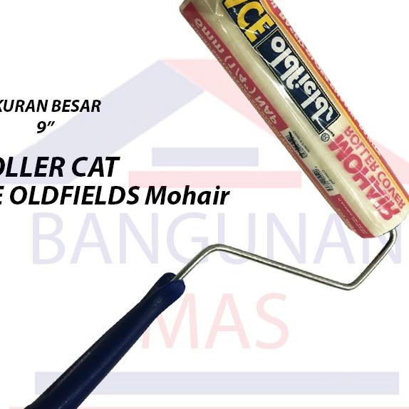 Roll Cat Ace Oldfields Mohair Besar / Kuas Roll Ace Mohair 9" Besar