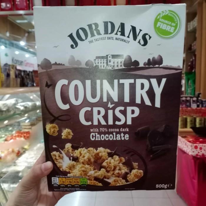 

JORDANS COUNTRY CRISP WITH 70% DARK CHOCOLATE SEREAL COKLAT CEREAL