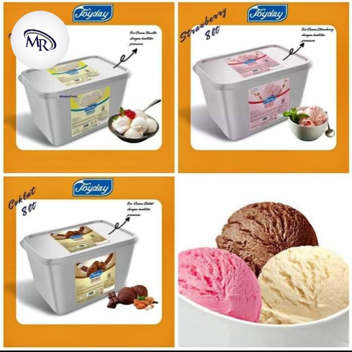 

ICE CREAM JOYDAY COKLAT 8 LITER / BUKAN ICE CREAM DIAMOND AICE MURAH