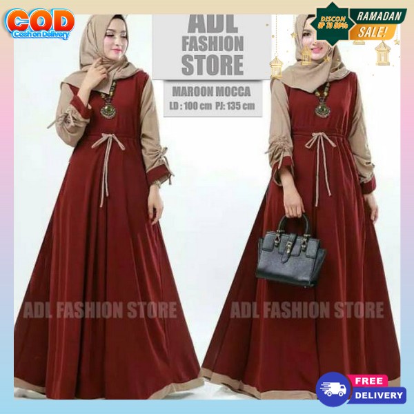 Buju Sari Ibu Ibu Deres Sarii Branded Drees Sari Wnta Baju Gamis 2024 Model Baru Gamis Kondangan Ibu