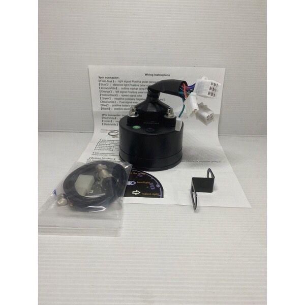READY SPEEDOMETER BABON MOTOR SPIDO METER BULAT CUSTOM LED DIGITAL