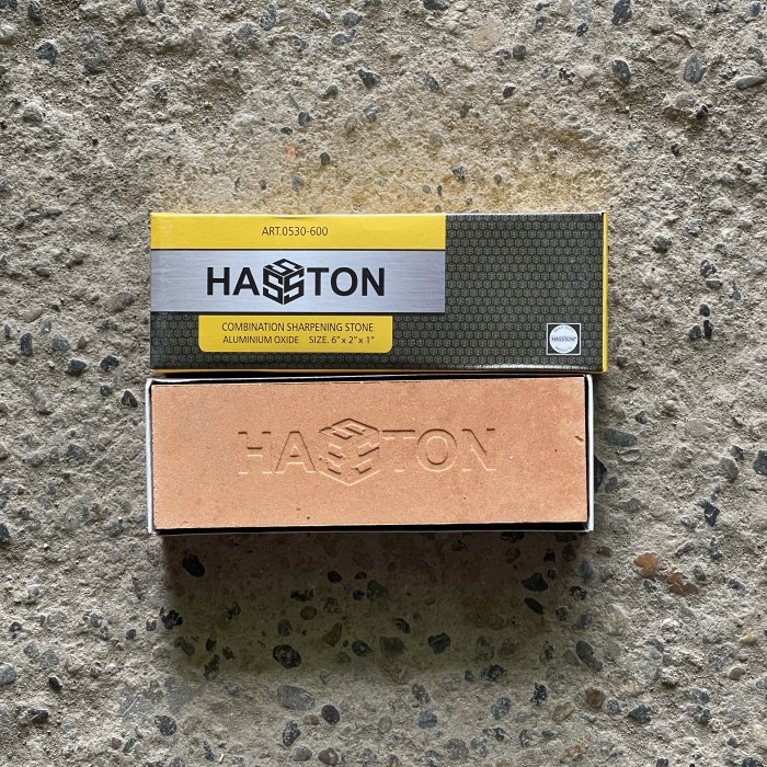 Batu Asah Pisau panjang 6 inci Hasston Batu Gosok Pisau BAGUS