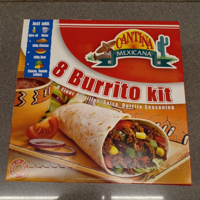 

cantina mexicana 8 burrito kit 525 gram/tortila/wraps