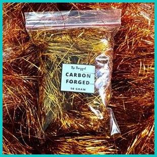 Carbon Forged Halus Warna 10gr Serat Metalik Warna warni Kevlar 16novz