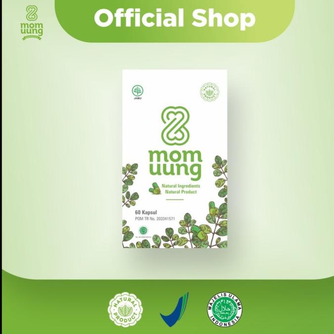 MOM UUNG ASI Booster / Kelorcap MOM UUNG Herbal