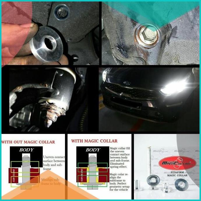 Aksesoris Stabiliser Subframe Rigid Magic Collar Toyota Hilux Revo 16n