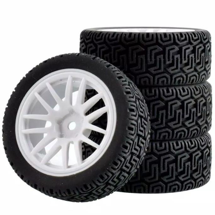 1pcs velg + ban onroad rally RC 1/10 ZD wltoys 144001 HSP vortex hpi