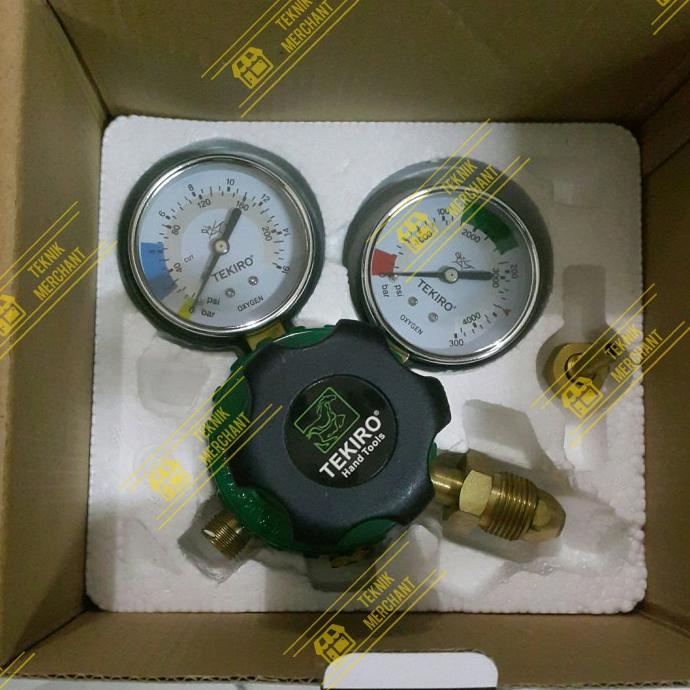 HARGA DISC - heavy duty regulator oksigen las TEKIRO regulator oxygen 300 bar