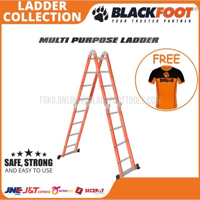 BLACKFOOT - TANGGA LIPAT MULTI FUNGSI / TANGGA MULTI PURPOSE