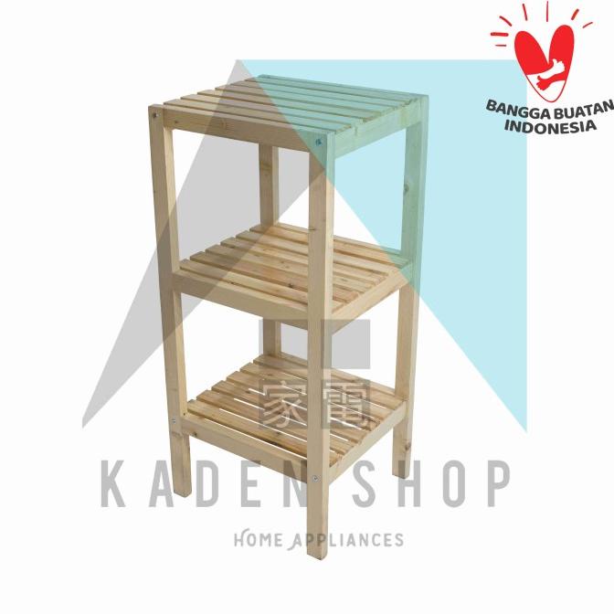Rak Kayu Susun 3