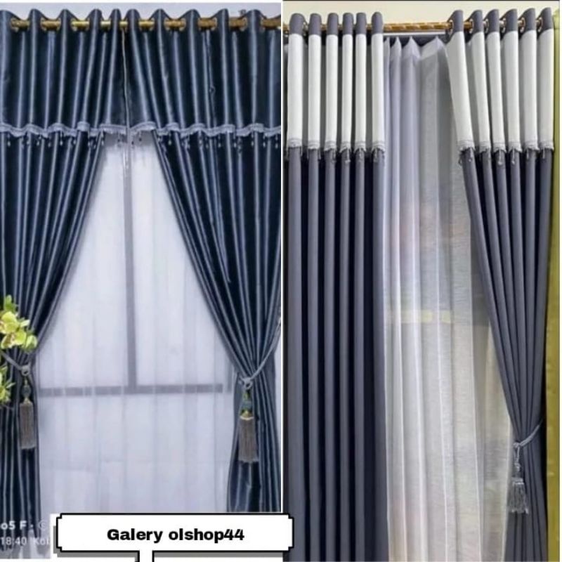 Gorden blackout plos import serat safron model poni rumbai