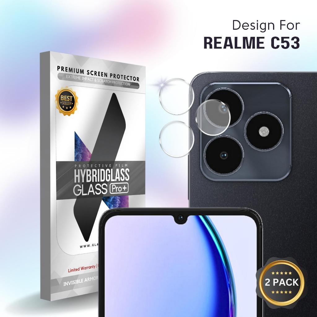 Hybrid Glass Camera for Realme C53 Screen Protector - Anti Gores Kamera Lens Camera Protector Glass 